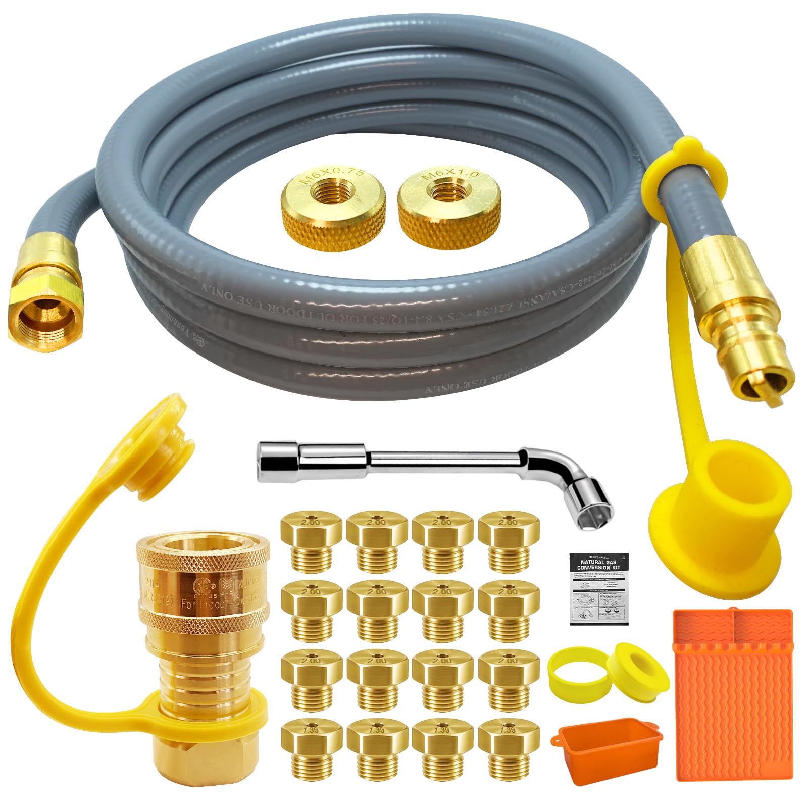 Photo 1 of BBQHKCX Natural Gas Conversion Kit for Blackstone 28"/36" Griddles