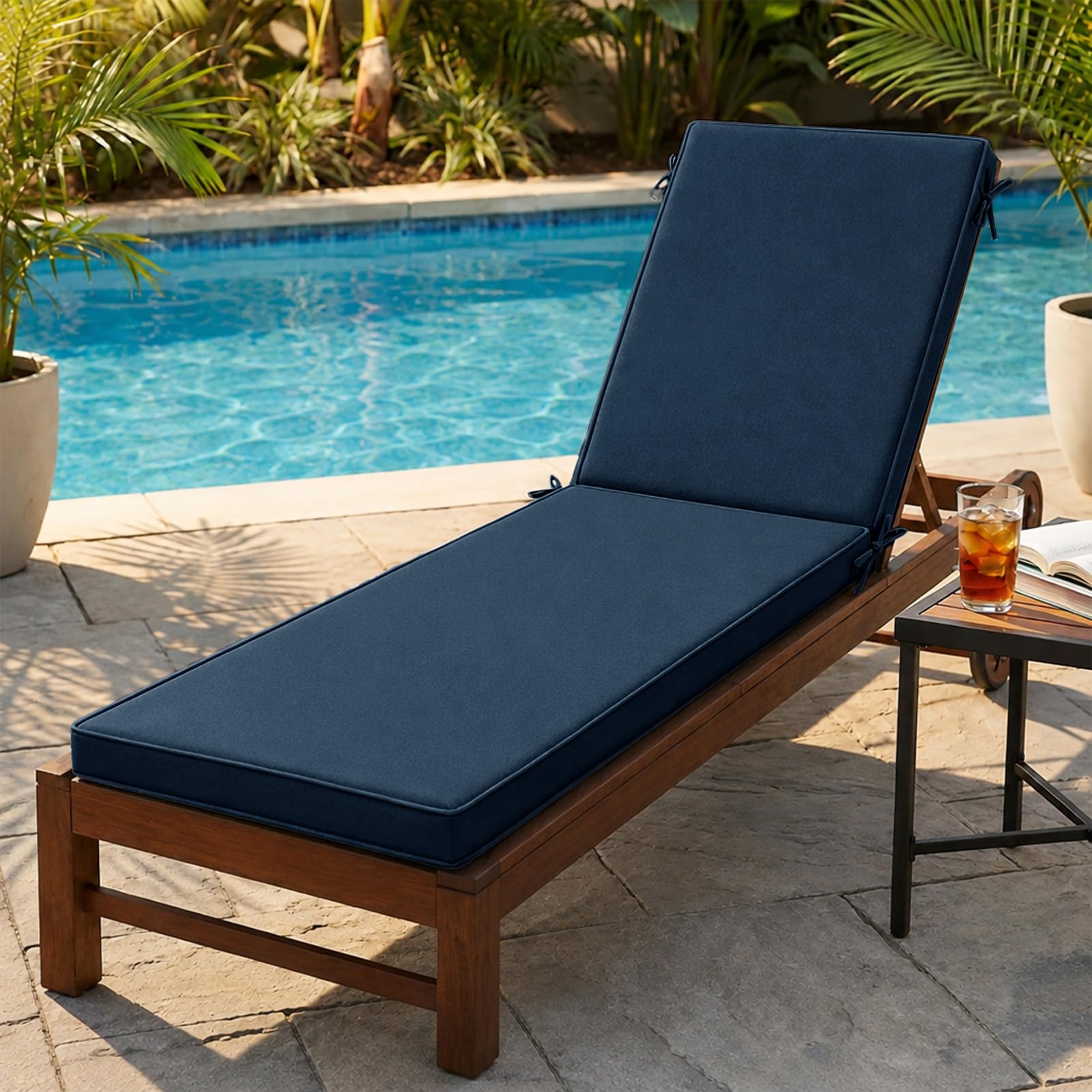 Waterproof sun lounger cushion,Sun Lounger Cushion Replacement Cushions