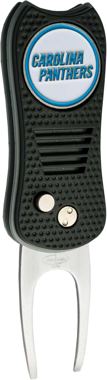 Team Golf NFL Dallas Cowboys Switchblade Divot Tool with Double-Sided Magnetic Ball Marker, Features Patented Single Prong Design, Causes Less Damage to Greens, Switchblade Mechanism : Sports & Outdoors