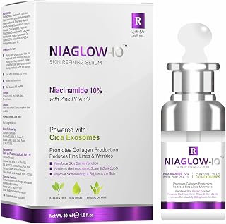 NIAGLOW-IO SKIN REFINING SERUM | POWERED WITH CICA EXOSOME (1, 30 ml) Price In India