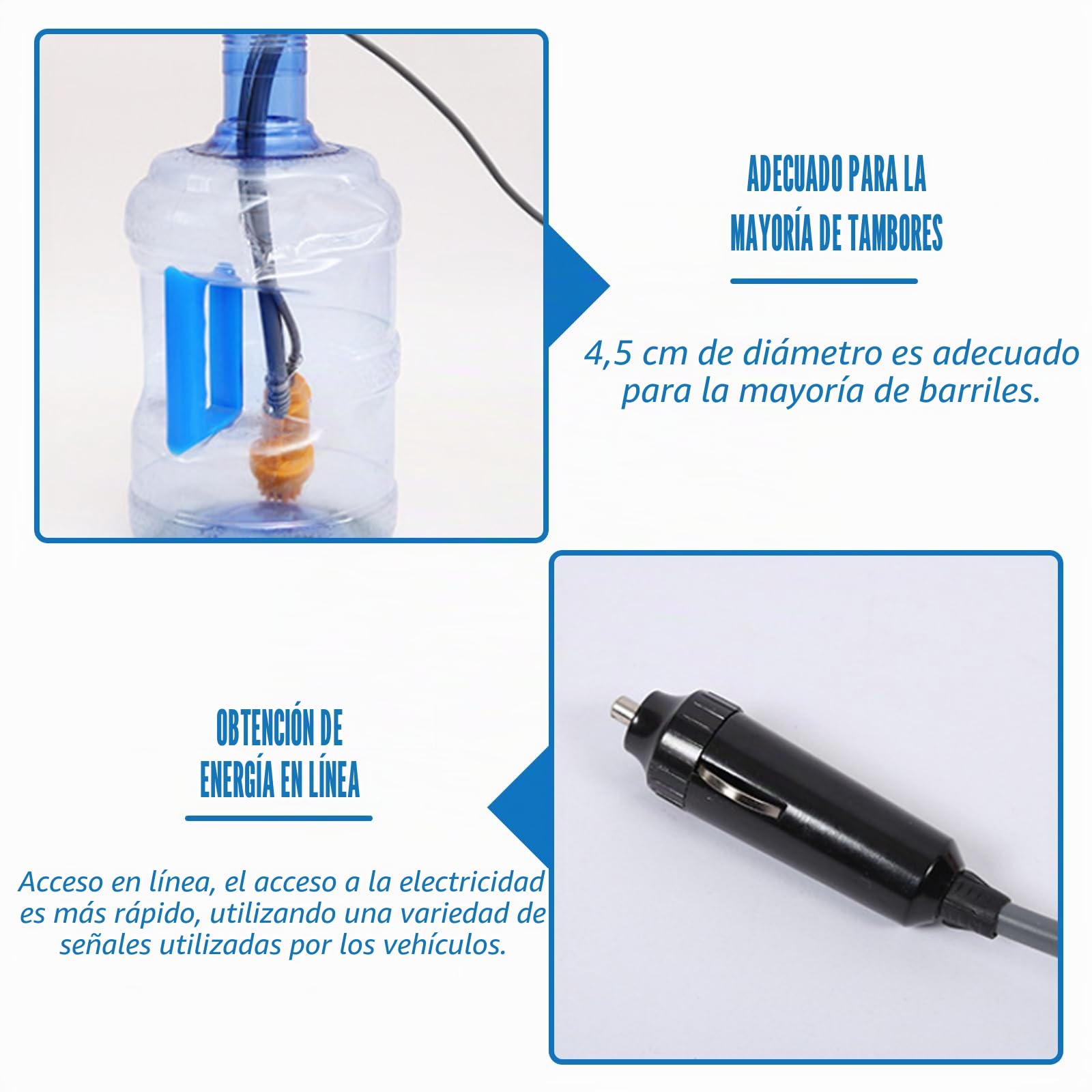 Ducha de camping de 12 V con bomba, ducha de camping, bomba sumergible, ducha de jardín, juego de duchas móviles con ducha de mano y manguera, ducha exterior para senderismo, viajes, playa, mascotas