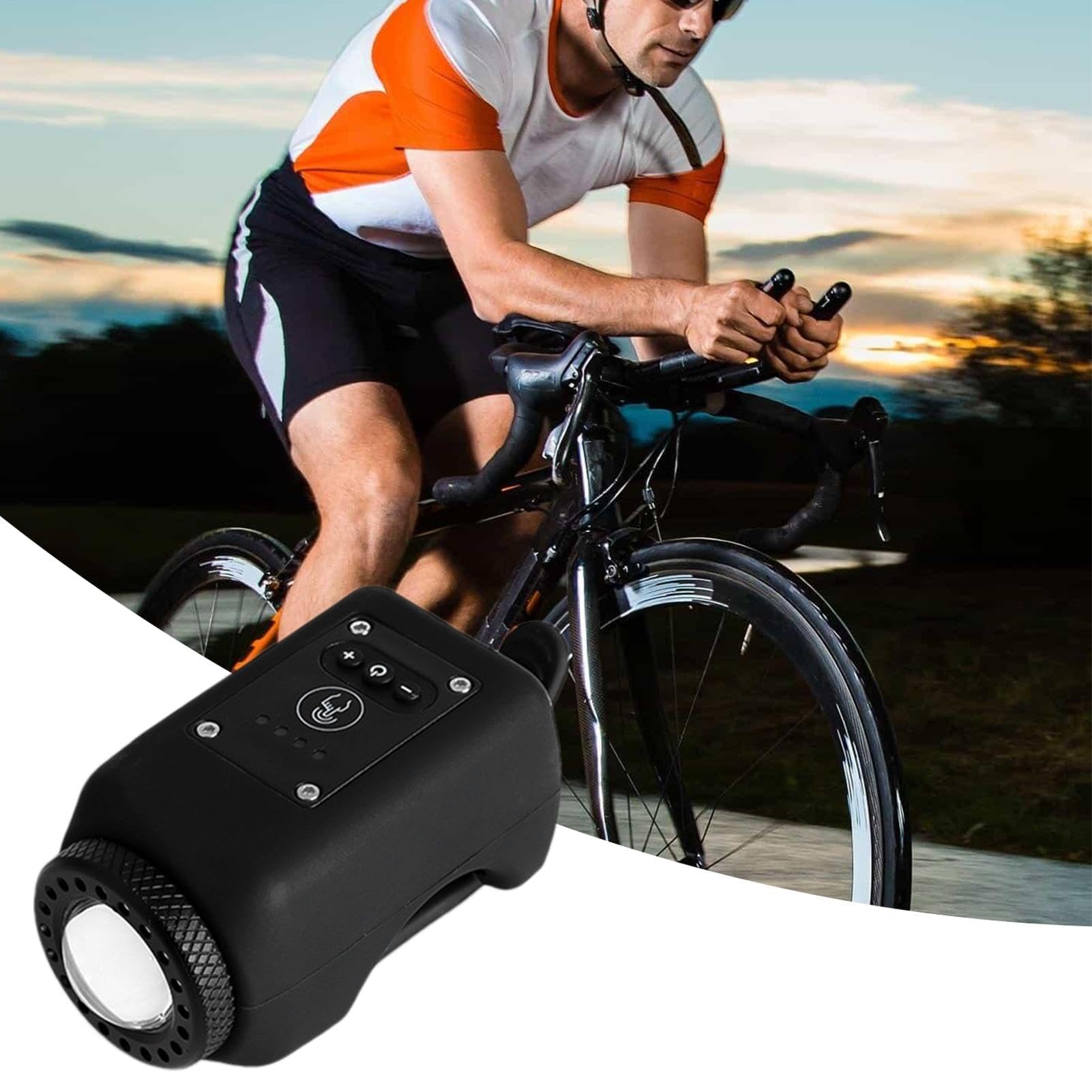 Clacson per bici con allarme forte, clacson per bici elettroniche