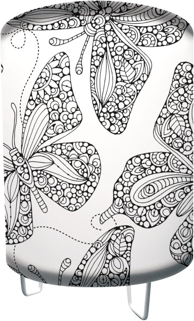 The Lampshade You Can Color Butterfly Pedestal Shade and Table Lamp Kit