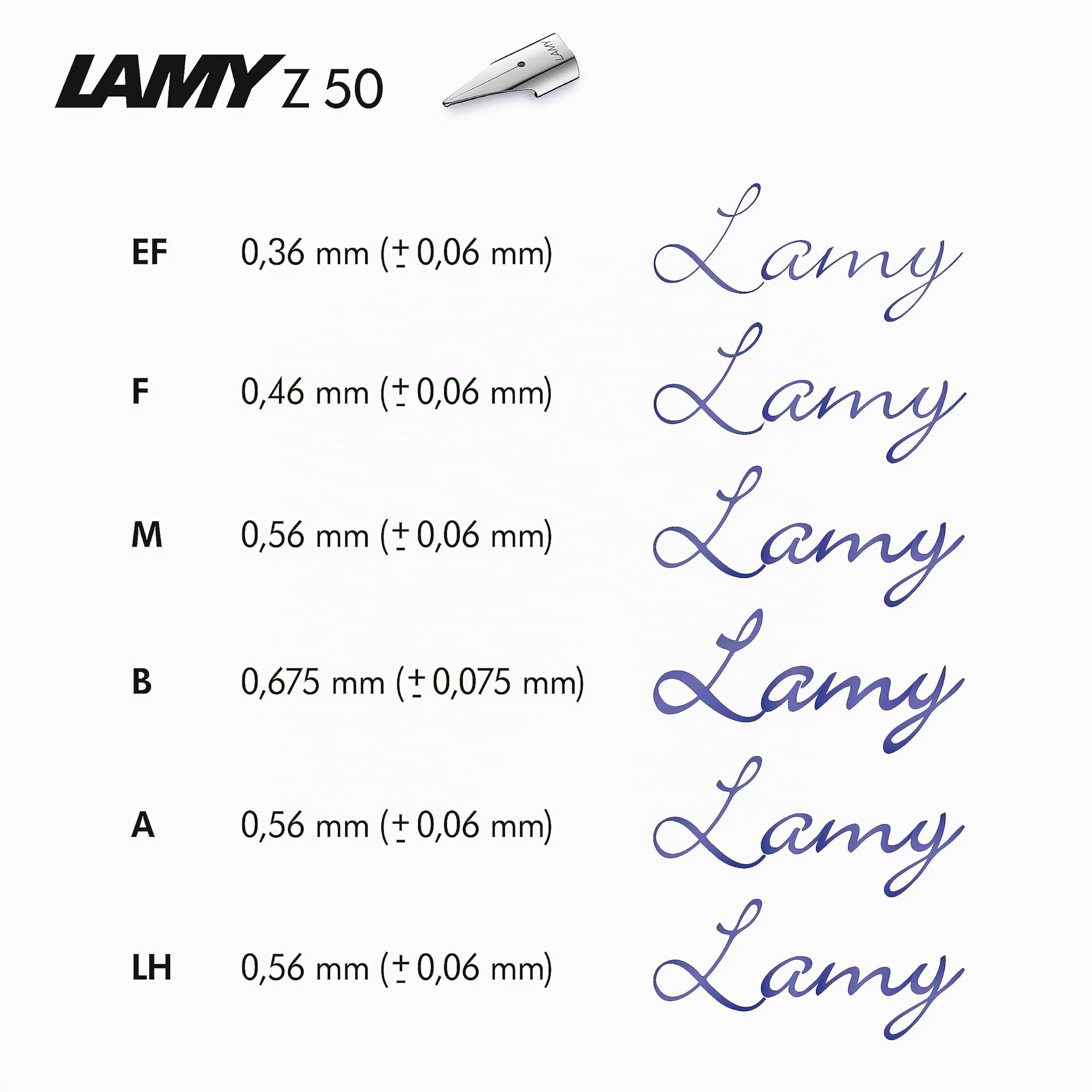 Lamy scala – Pluma estilográfica, punta extra fina