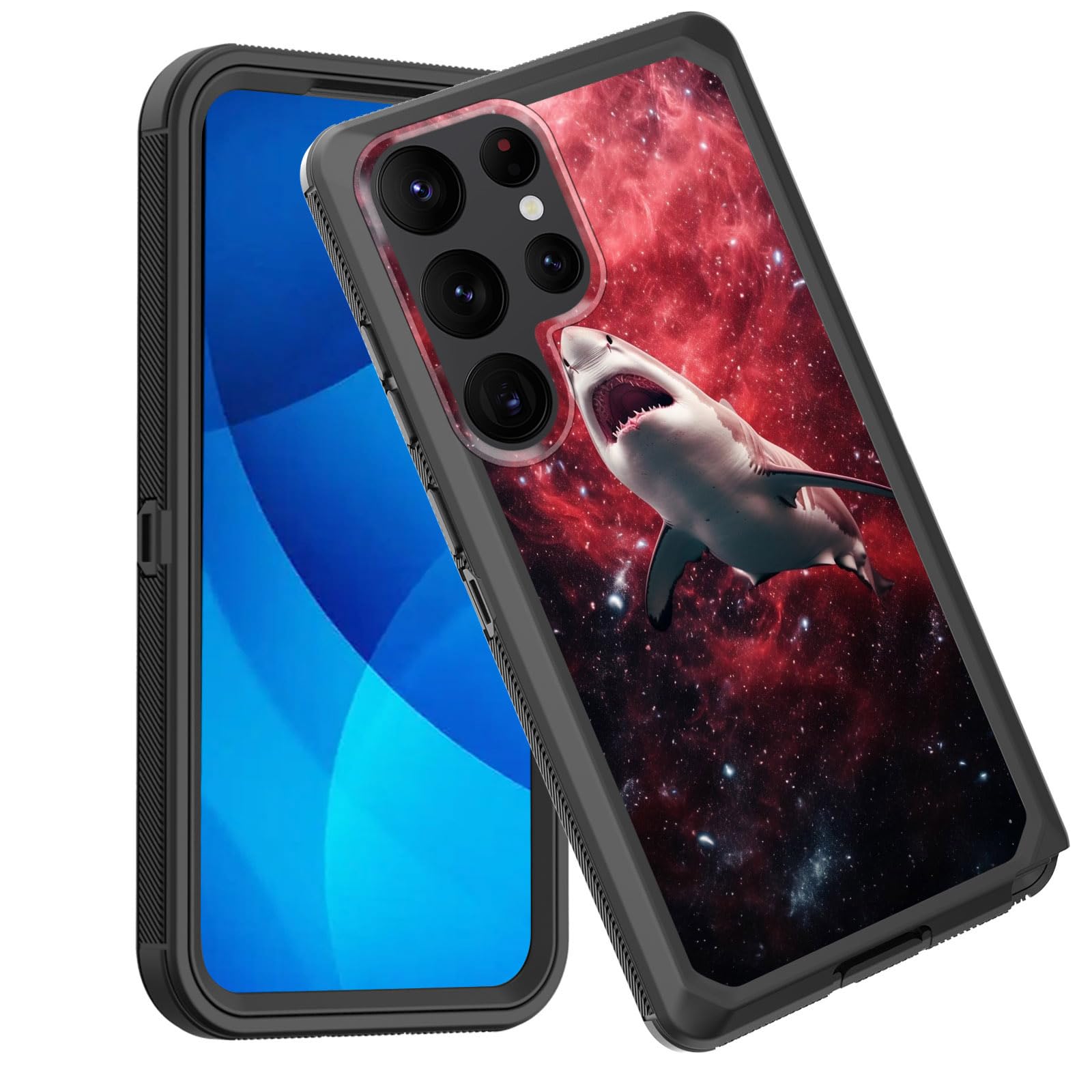 GFEWYTJYJ for Galaxy S25 Ultra Case,Shockproof 3-Layer Full Body Protection Rugged Heavy Duty High Impact Hard Cover Case for Samsung Galaxy S25 Ultra