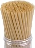 HANSGO Cocktail Straws, 5 Inch Short Sugarcane Straws Disposable Mini Cocktail Stirrers for Bar, 100PCS, Natural Brown