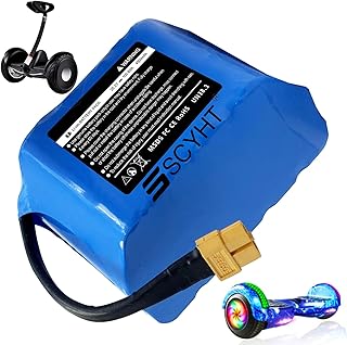 25,2 V 4000 mAh Hoverboard-Akku, 24 V 4 Ah Lithium-Akkupack als Ersatz für 100,8 Wh Balance-Car-Motor mit XT60-Stecker