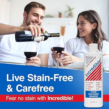 INCREDIBLE! Stain Remover | Instant Spot Remover for New & Old Stains