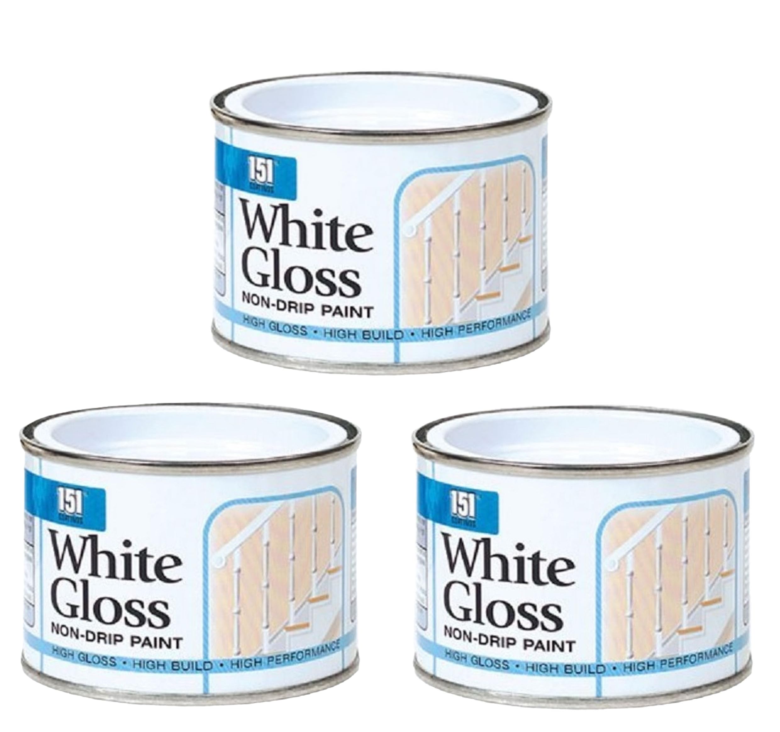 Supergift.com Varnish 3X 180Ml Non Drip White Gloss – Hardwearing Protective Coating For Interior Wood