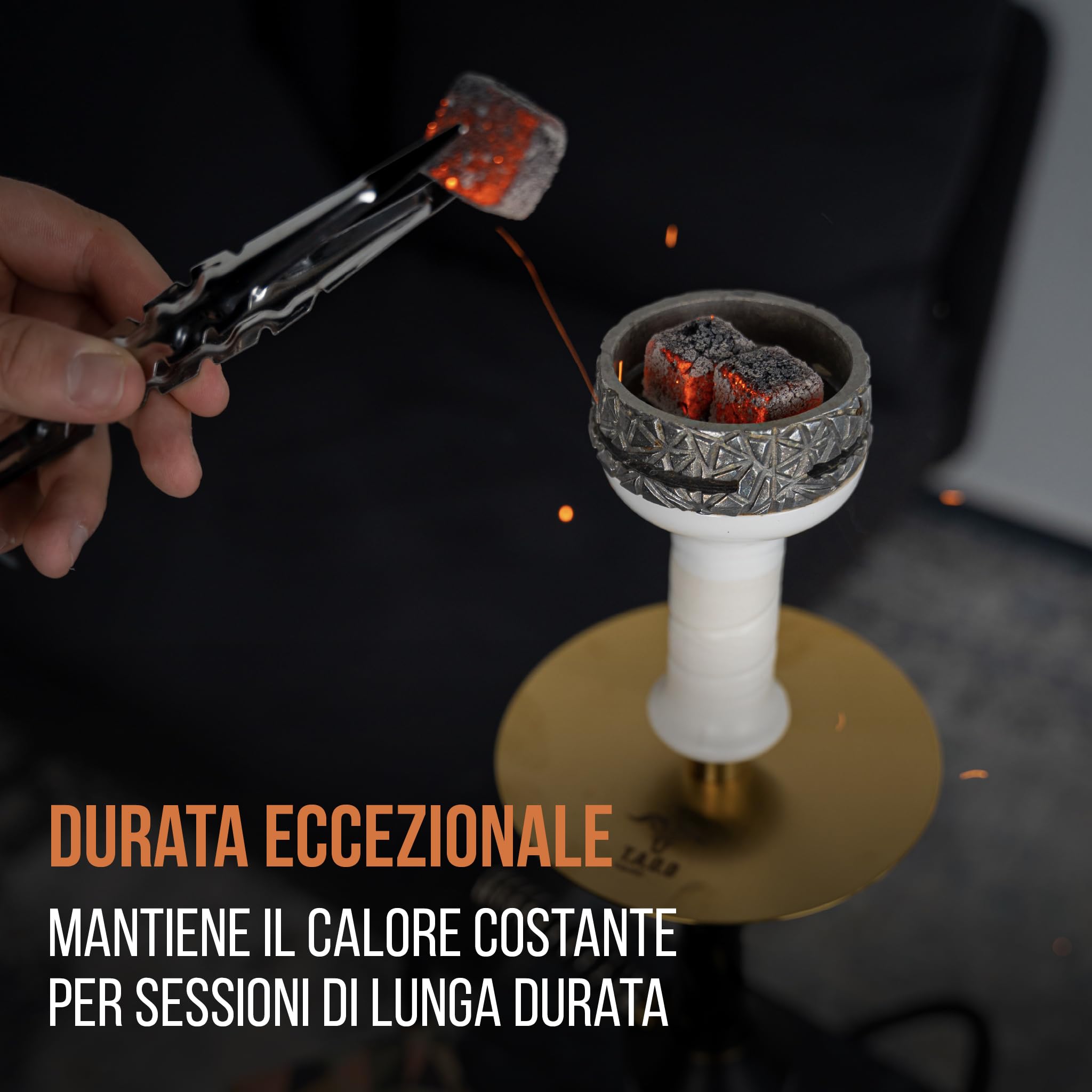 Generico Cocobration Carbone Naturale per Narghilè 26 mm – 20 kg (20x1 kg) | Carbonella 100% Gusci di Cocco, Lunga Durata, Senza Odori, Alta qualità per Shisha e Hookah