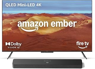 Amazon Ember 55" Mini-LED Series with Fire TV Soundbar Plus