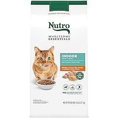 Nutro Wholesome Essentials Indoor Dry Cat Food, Chicken & Brown Rice Recipe, 5 lb. Bag