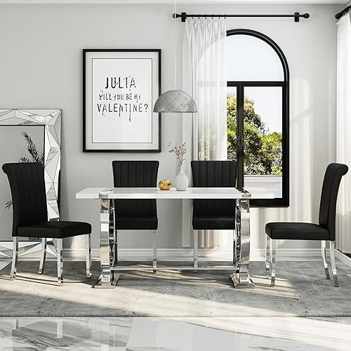 Miniatura 8 de Asday Juego de 2 sillas de comedor