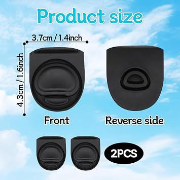 2pcs Replacement Rubber Stopper Seal Compatible with Owala FreeSip 24oz 32oz,Water Bottle Lid Insert Cap Silicone Seal Parts for Owala 16/19/24/32/40oz Spout Gasket Mouthpiece Accessories PE6