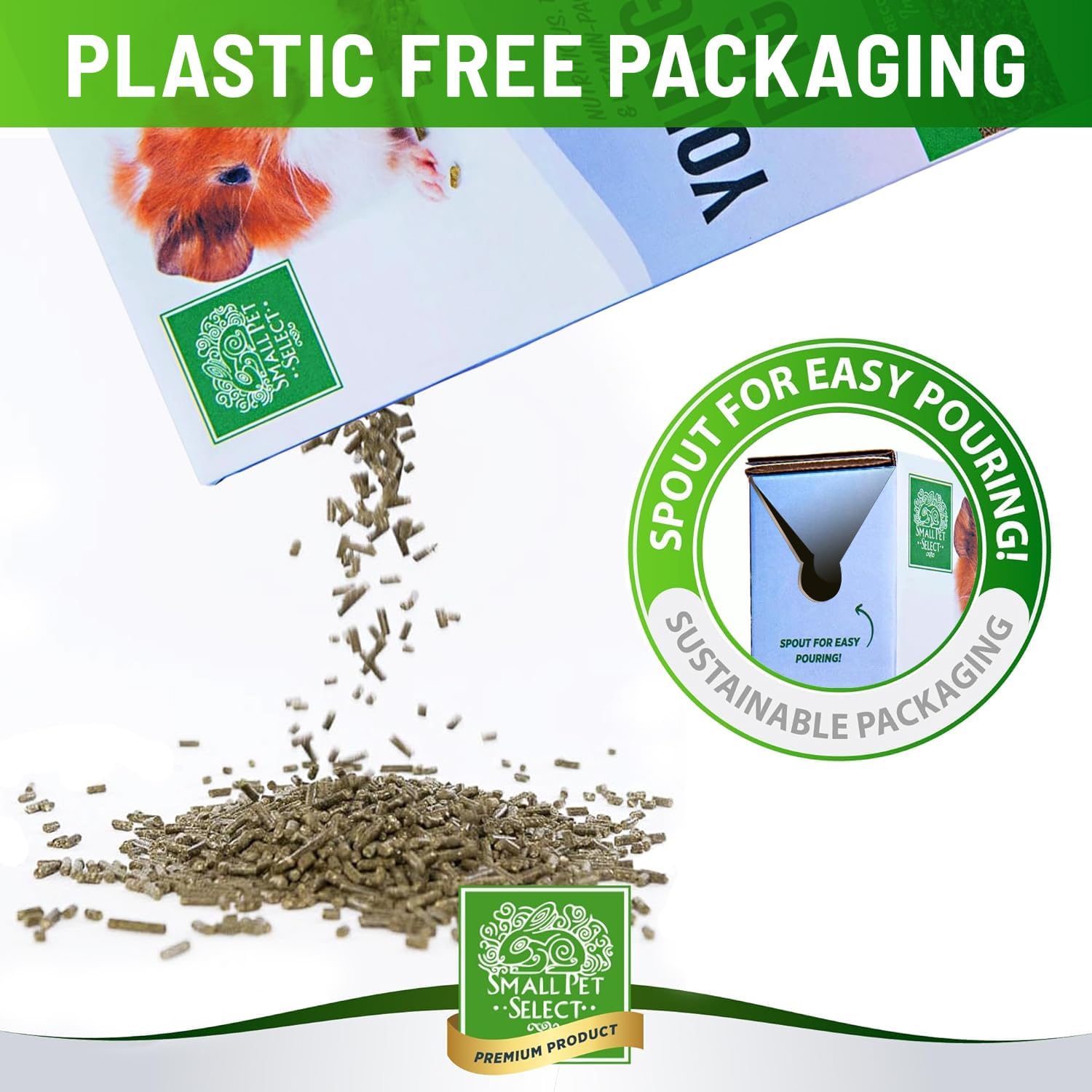 Small Pet Select - Young Guinea Pig Pellet Food, 10lb (Two Pack, 5lb)