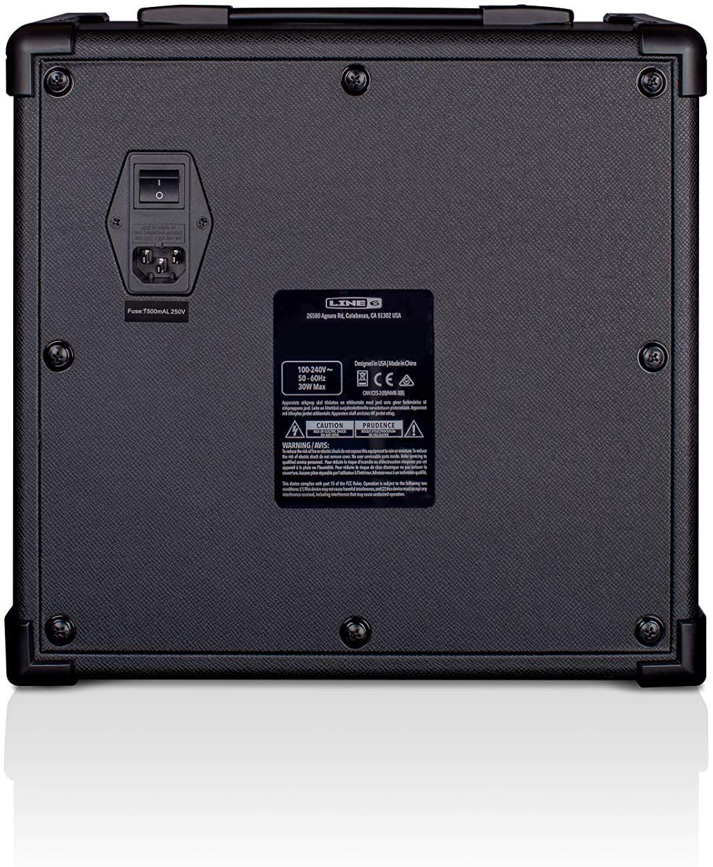 Yamaha Line 6 Spider V 20 MkII Amplificateur de Guitare Noir – Amplificateur 20 W avec Haut-Parleur 8 Pouces, 16 tonalités prédéfinies et 3 Effets simultanés