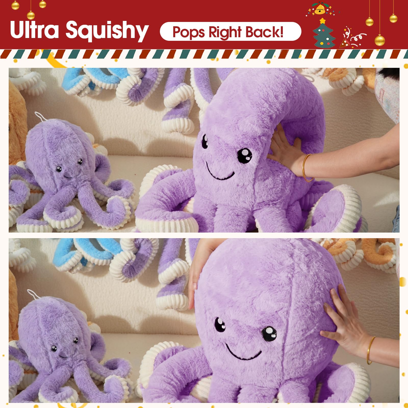 Amazon.co.jp: DENTRUN タコのぬいぐるみ タコのぬいぐるみ おもちゃ