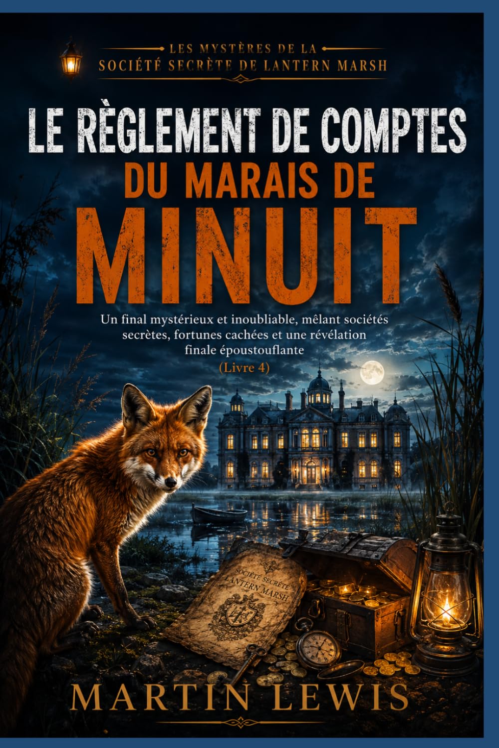 Le règlement de comptes du marais de minuit: Un final mystérieux et inoubliable, mêlant sociétés secrètes, fortunes cachées et une révélation finale ... de la société secrète de Lantern Marsh)