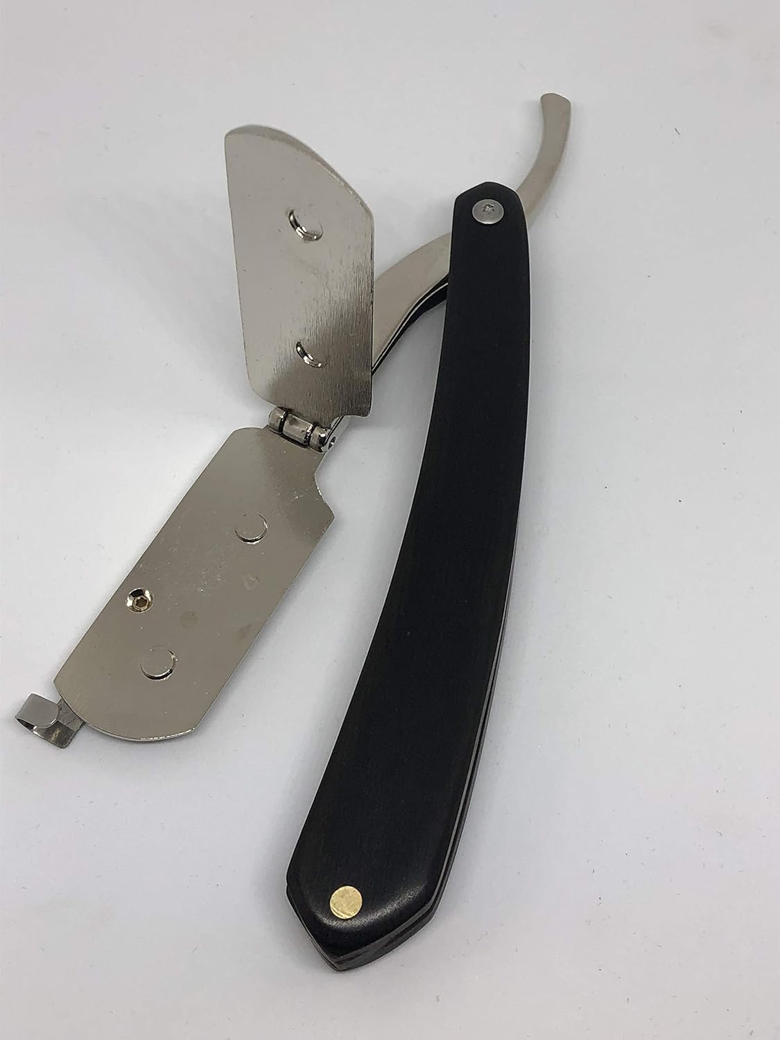 PROFESSIONAL Barber Straight Edge Razor - Salon Quality-Smooth Shave-Easy Blade Replacement Mechanism- Men's Manual Shaver-Perfect for Pro Barbers and Personal Use