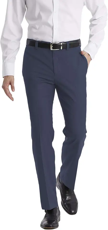Calvin Klein Men's Modern Fit Dress Pants | Suit Pants for Men | Performance Stretch Fabric, Flat Front, Ready-to-Wear
