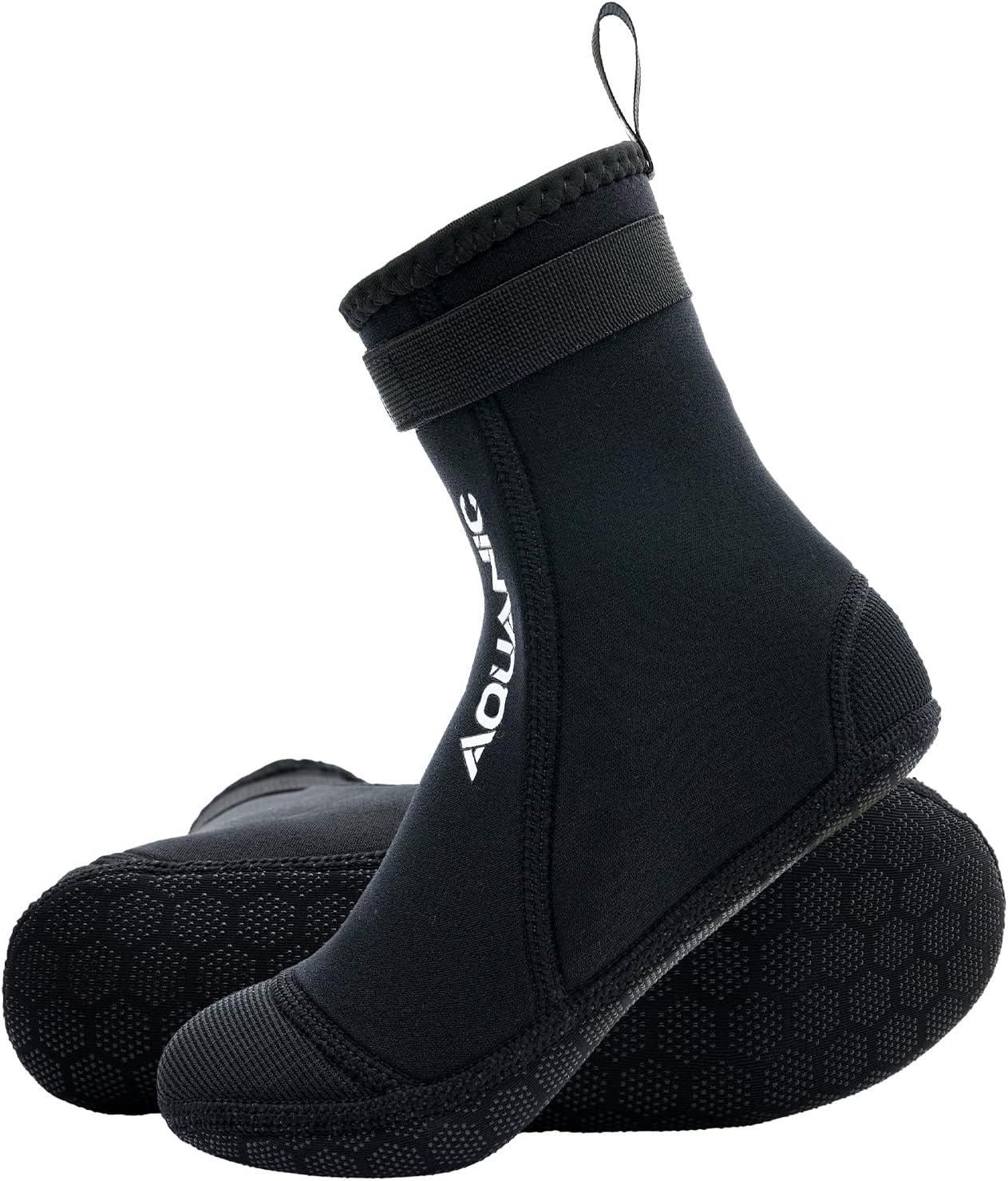 nitescuba Kids Neoprene Socks 3mm - Anti-Slip Water Socks Sand Dive Warm for Swimming, Surfing & Beach Volleyball