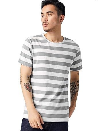 red white striped shirt