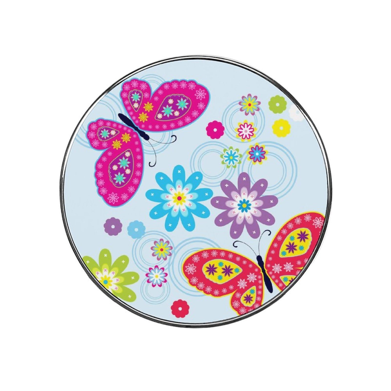 Colorful Butterflies Refrigerator Magnet Decorative Fridge Sticker For Kitchen Office Home Décor