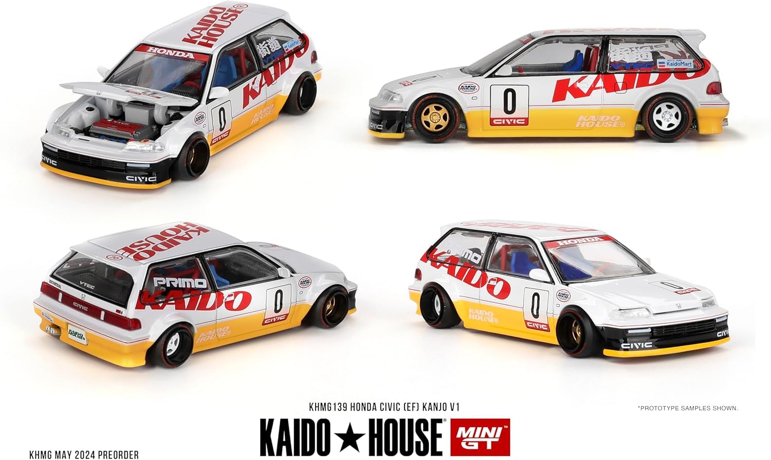 Diecast Collectibles Model Car Compatible with Kaido House 1:64