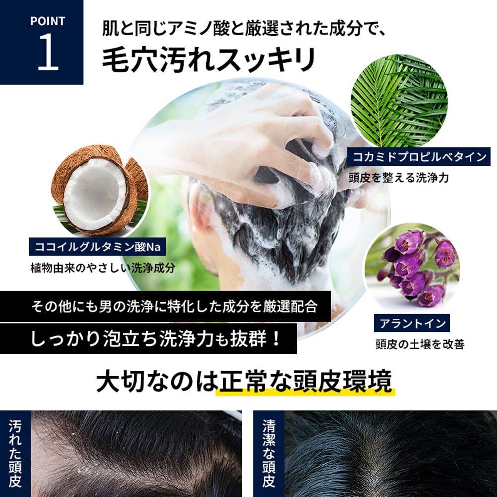 AFC シャンプー SHIN. 薬用 ボタニカルスカルプシャンプー 300mL