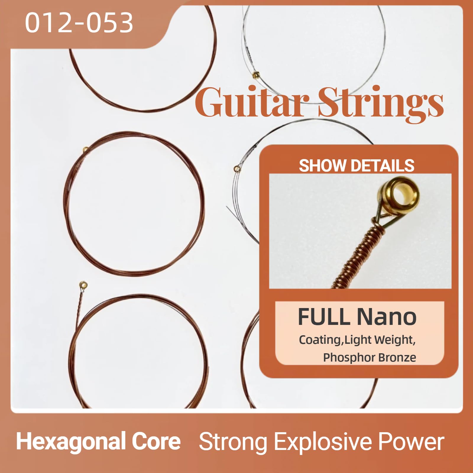 Guitar Strings, Acoustic Guitar Strings - Image 2
