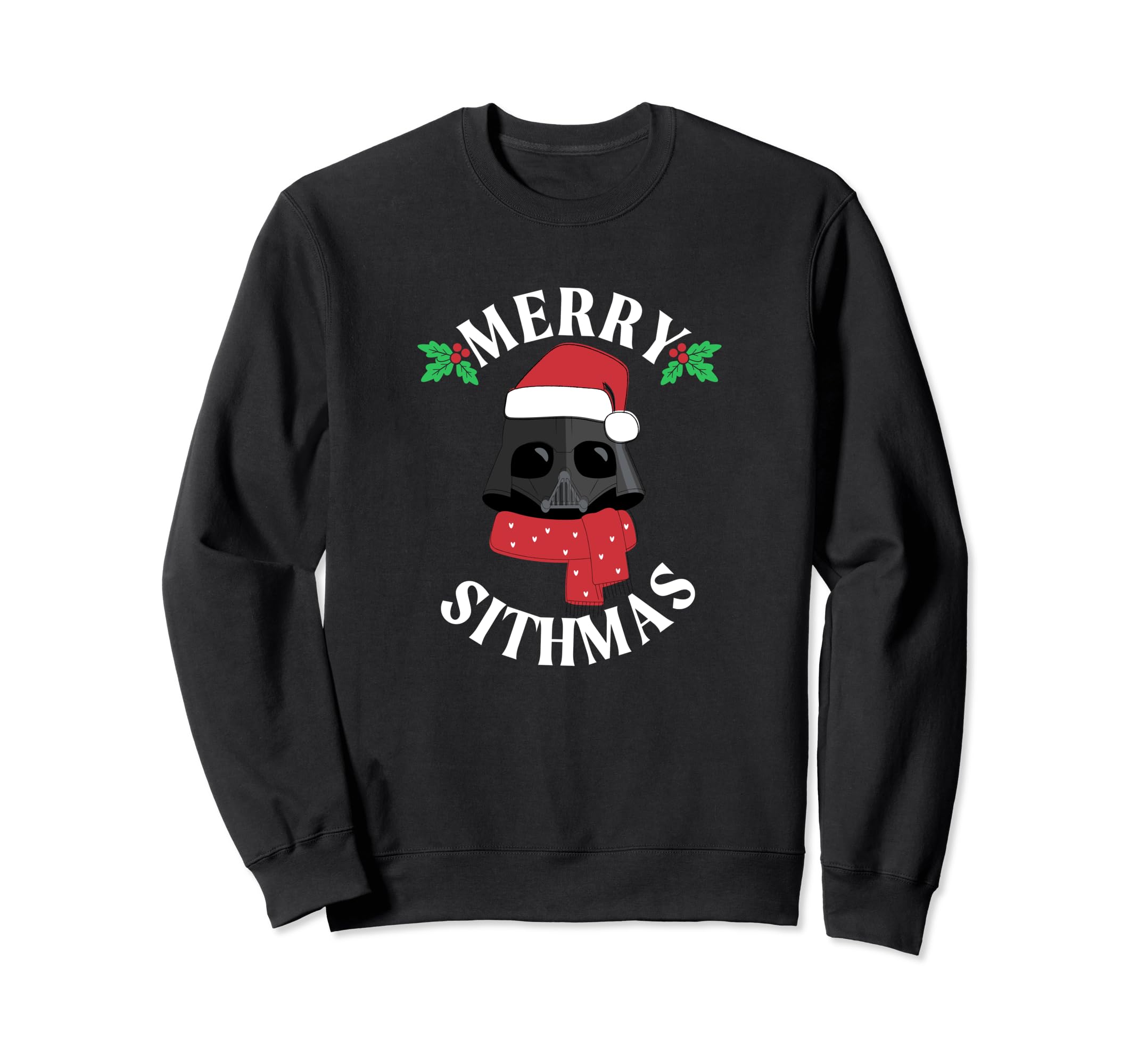 Sweatshirt Star Wars Christmas Darth Vader imprimé pour l'hiver et Noël