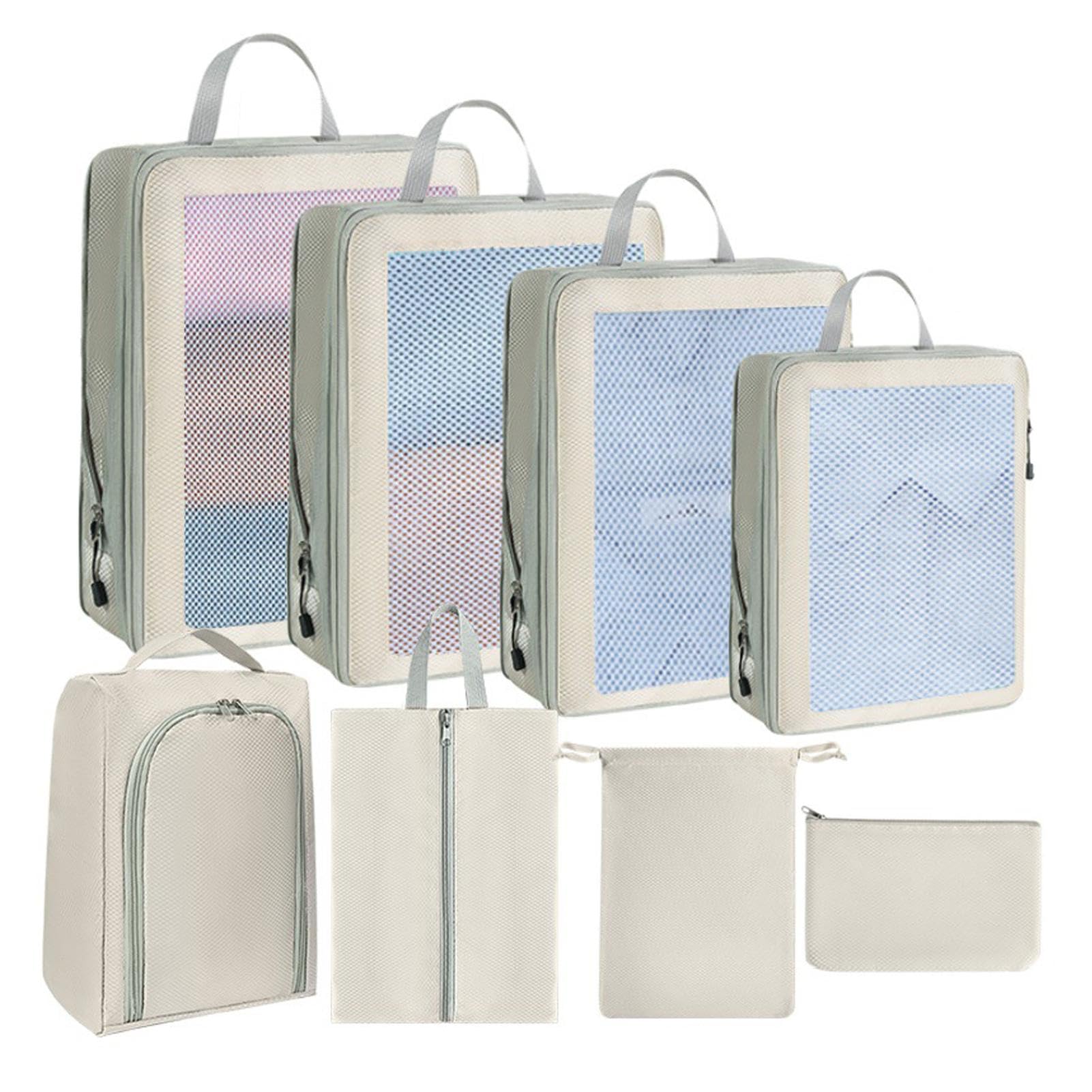 Sacs de rangement de voyage étanches avec fermeture éclair hermétique