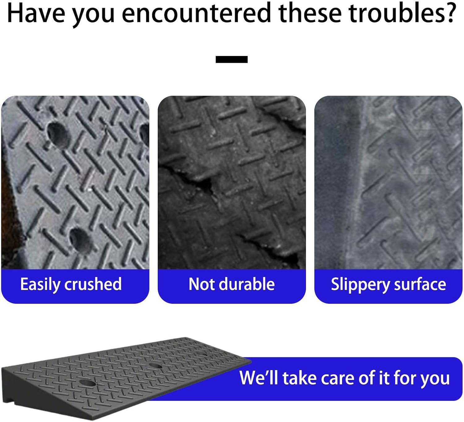 出入り口と階段用のプラスチック製スロープ アクセサリ モデルの登坂能力を向上させるスロープ パッド 効率的な清掃のための屋内トランジ