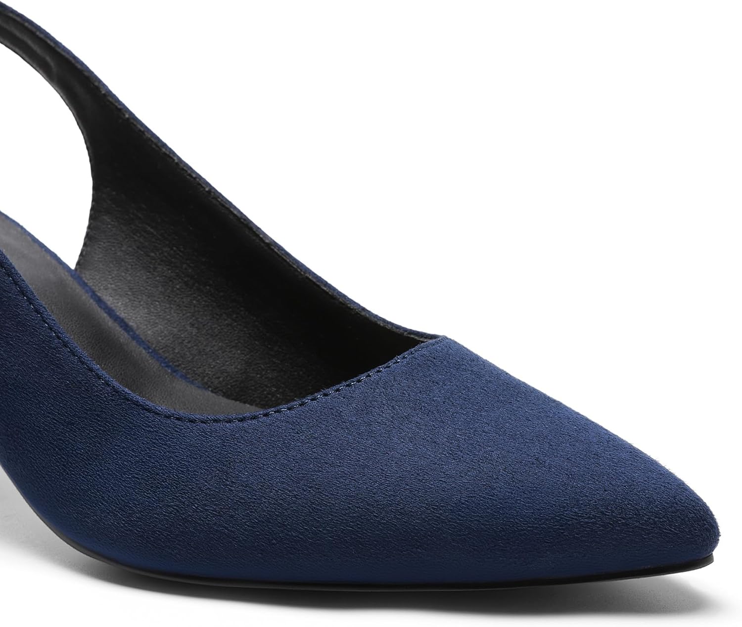 DREAM PAIRS Women's Kitten Heels Slingback Closed Pointed Toe Low Pumps Shoes Women Party Wedding Sexy Casual Dress Shoes - Image 8
