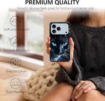 Compatible for iPhone 17 Pro Max Case Soft TPU