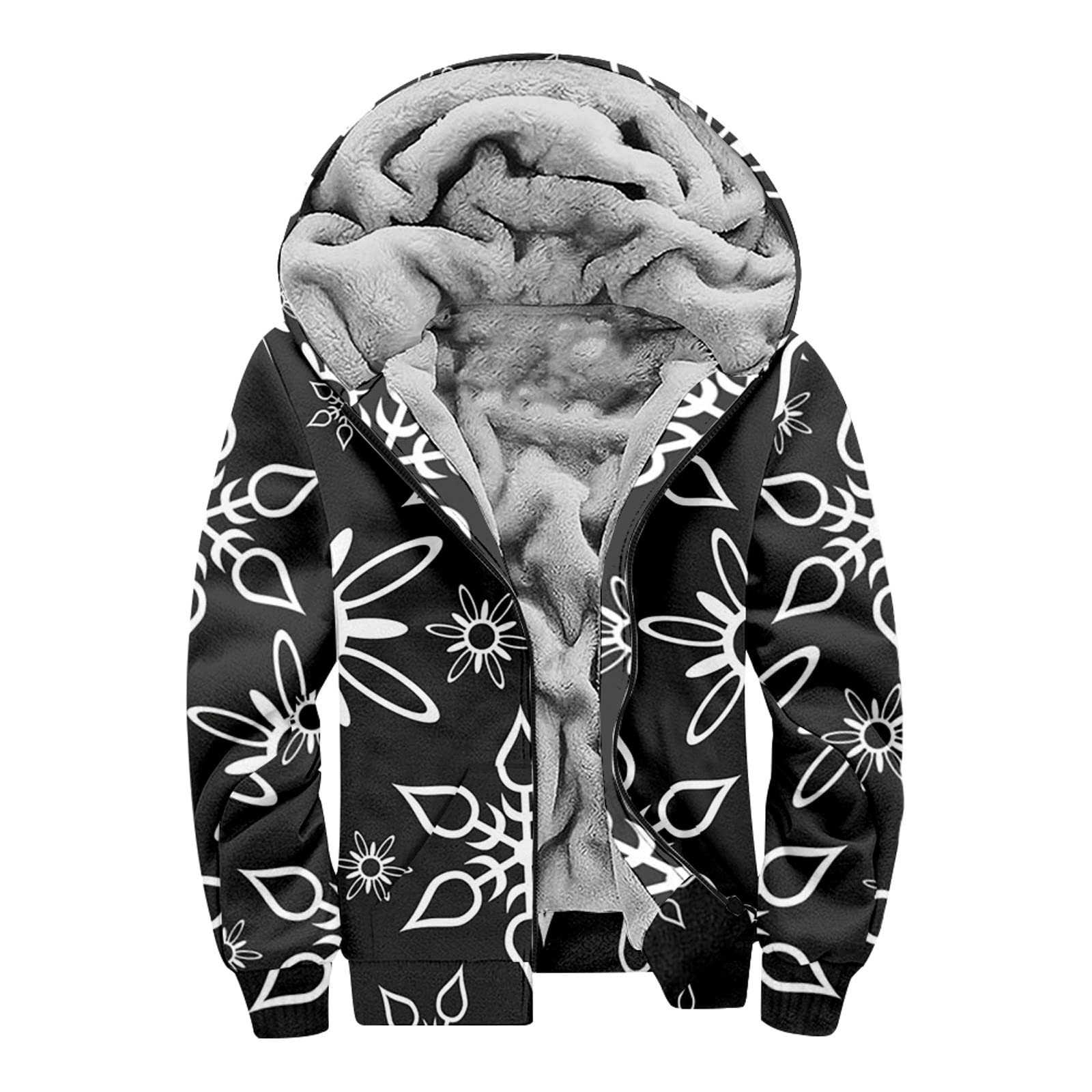 Shineshae Men's Jacket Costumes Oversized Cardigan Fall Funny Fashion Autumn Anorak for Men 2022