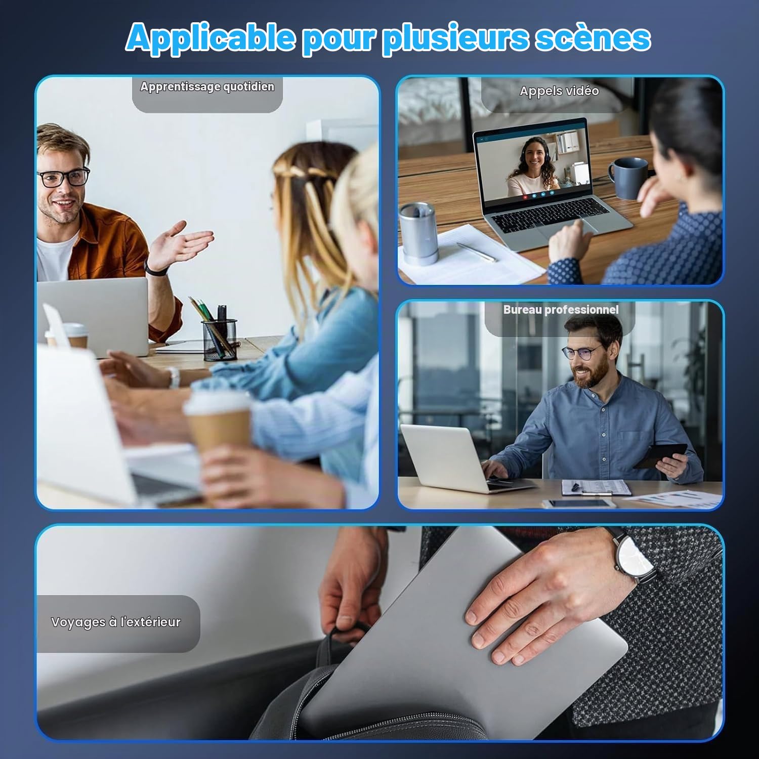 PINSTONE 11,6 Pouces Ordinateur Portable - Celeron N4020 6 Go de RAM 128 Go de SSD, Mini PC Portable Tactile Pliable à 360°, 2,4/5 GHz WiFi, Bluetooth 4.2, Mini HDMI, Laptop Extension par SD - Argent