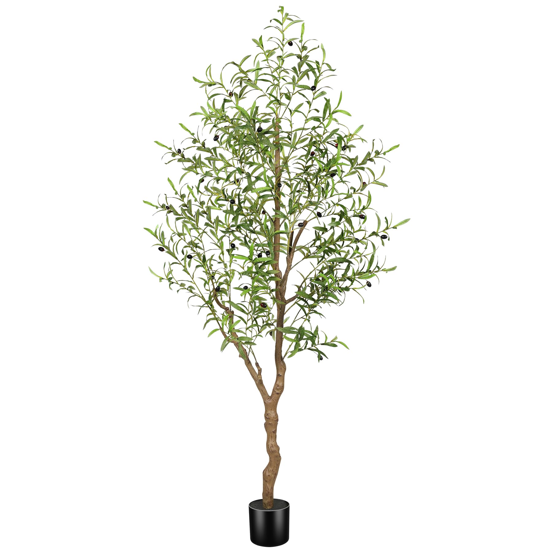 FEELEAD 6FT Faux Olive Tree