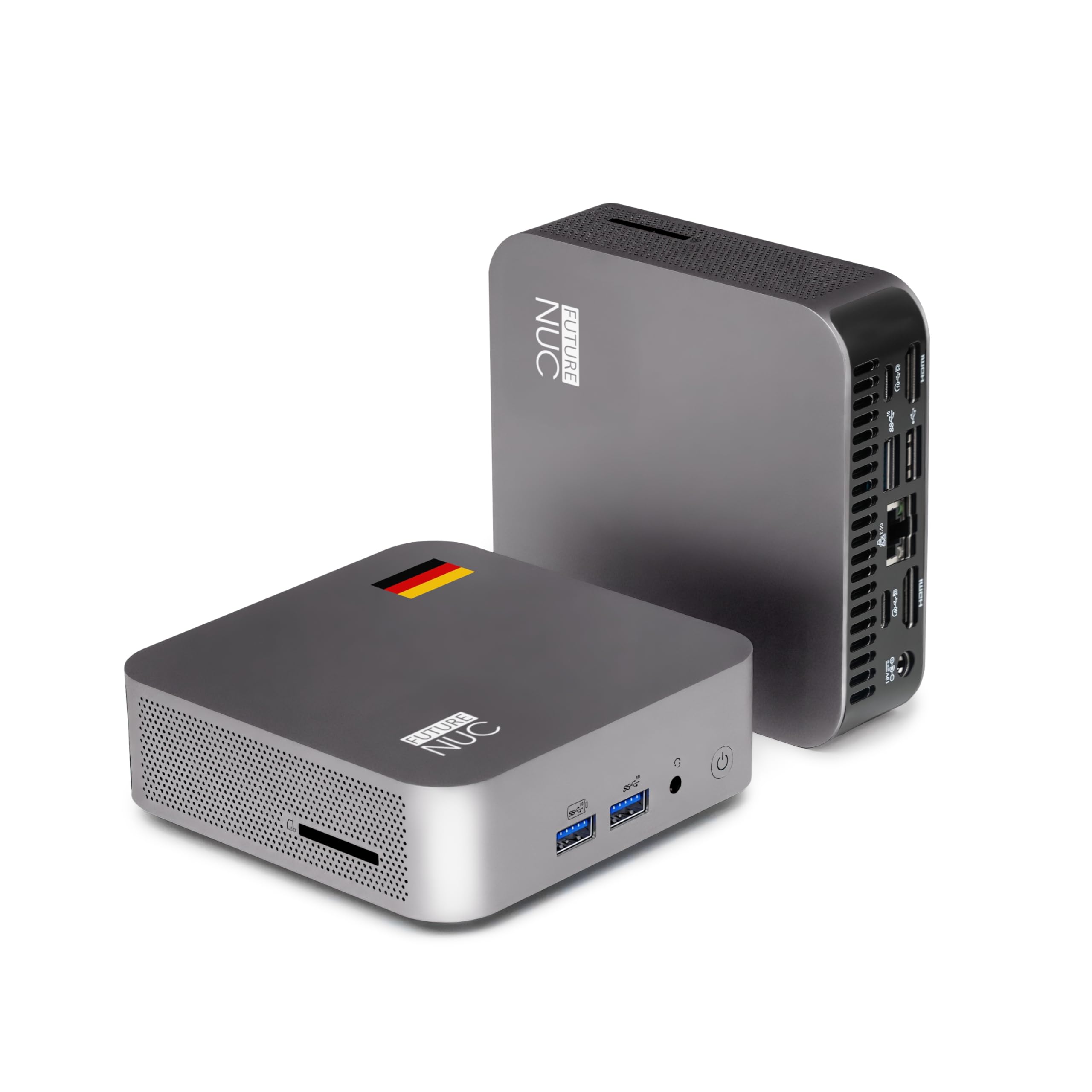 Mini PC AMD Ryzen 9 8945HS • 8 núcleos hasta 5,2 GHz • 32 GB DDR5 RAM, SSD 1 TB • Thunderbolt 4, WiFi 7, HDMI 2.1, BT 5.3 • Windows 11 Pro • Mini Ordenador de sobremesa para casa y Oficina