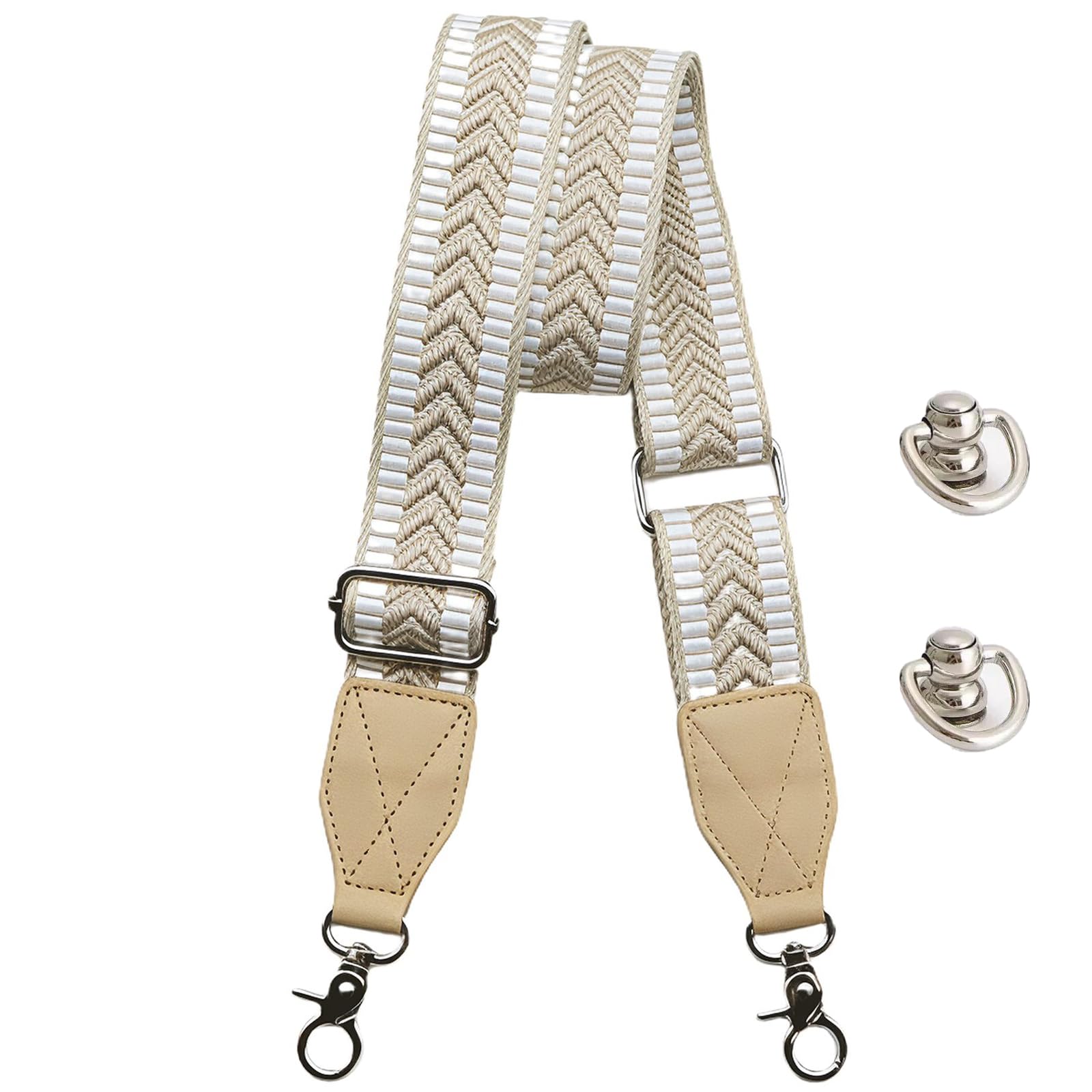 LEMEDE Purse Strap Replacement Crossbody 1.5" Wide Shoulder Strap Adjustable Straps Handbag Strap Replacement Belts