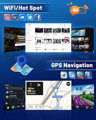 Miniatura 4 de Estéreo de coche Android para Sonata 2010-2015 Radio, pantalla táctil de 9 pulgadas Andriod 10.1 Receptor de audio de coche con enlace de espejo