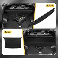Vista 5 de OCPTY Cubierta de carga para maletero trasero para Toyota RAV4 2.5L 2019-2020
