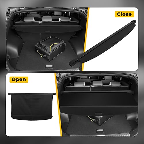 Miniatura 5 de OCPTY Cubierta de carga para maletero trasero para Toyota RAV4 2.5L 2019-2020