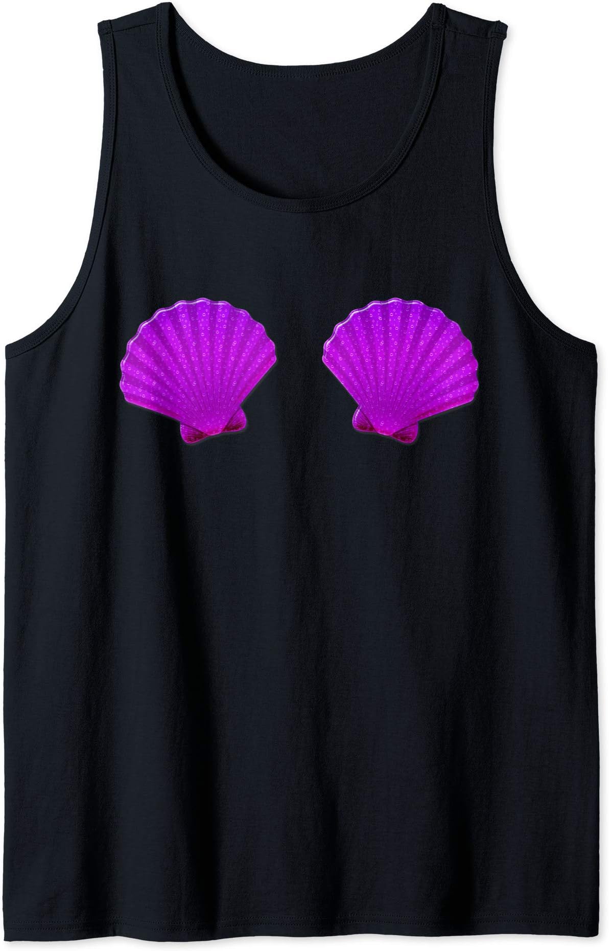 Funny Mermaid Shell ShopFunny Mermaid Shell Bra Top Festival Seashell Party Tank Top