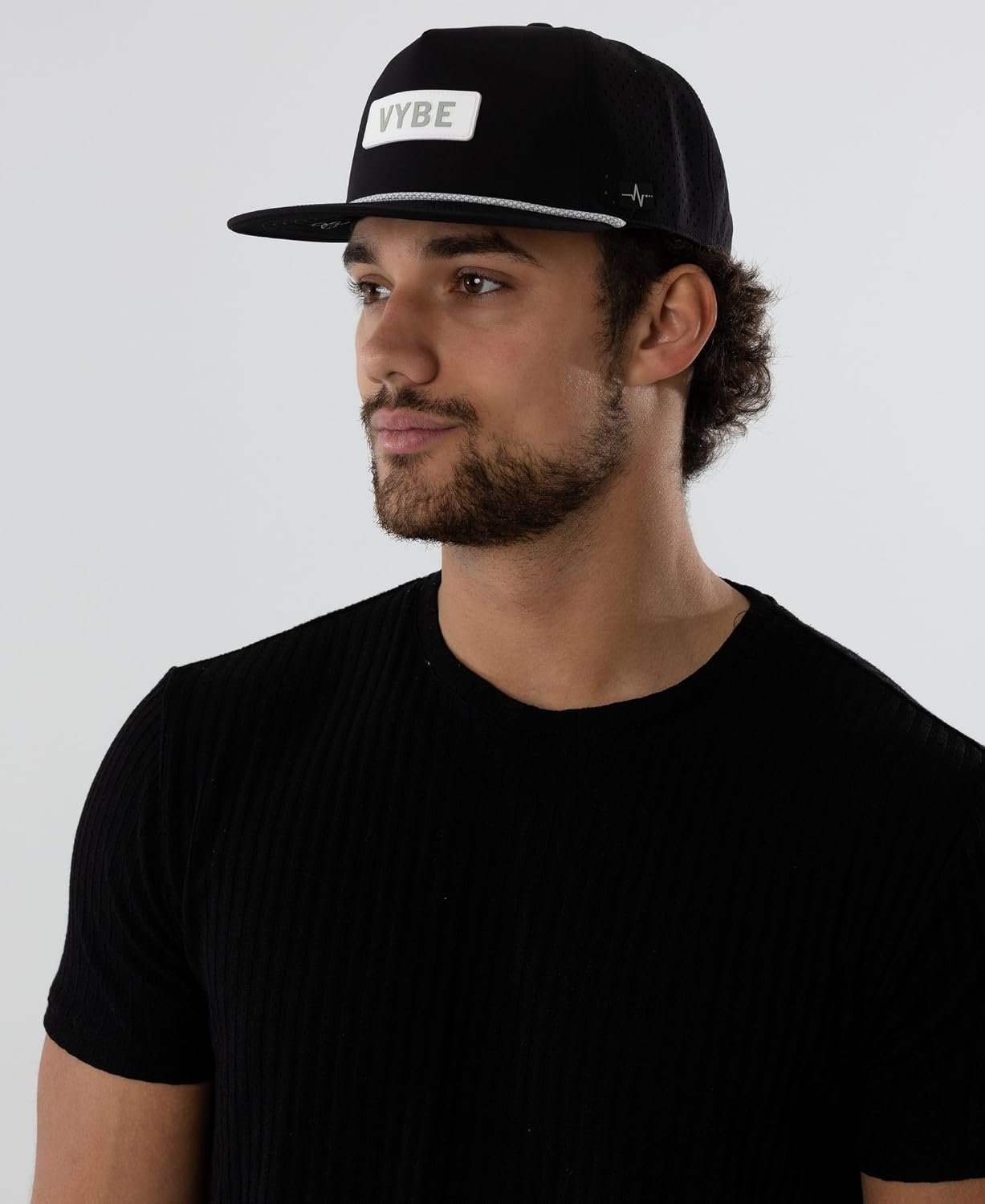 VYBE 396 Zone Performance Snapback Hat – Water Resistant, Breathable, Moisture Wicking Athletic Cap for Gym & Golf