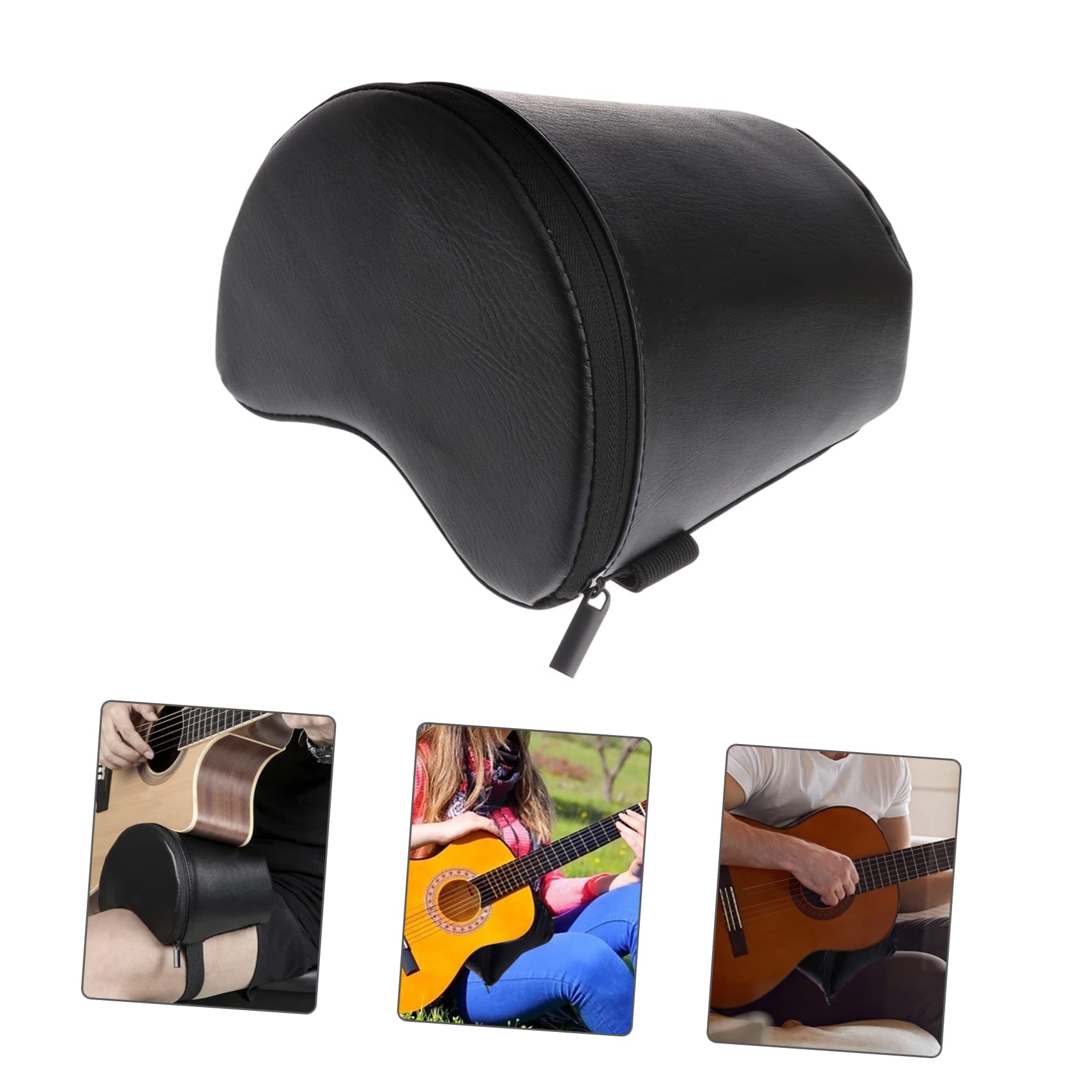 Abaodam Poggiapiedi Per Chitarra Sintetica Supporto Leggero Per Chitarra e Flamenco Cuscino Antiscivolo Per Musicisti Per Pratiche e Performance