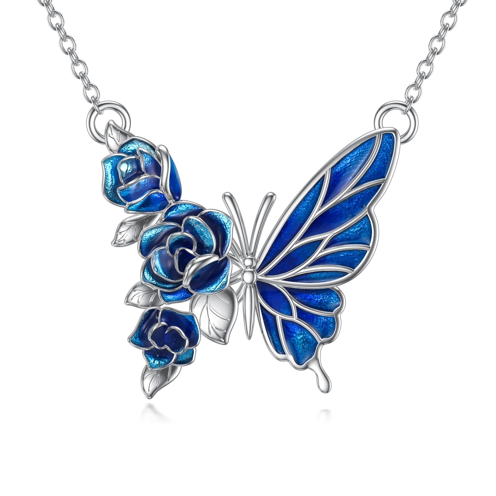 VONALA Eule/Totenkopf/Elefant Hamsa Hand Halskette Anhänger Kette für Frauen Damen Mädchen