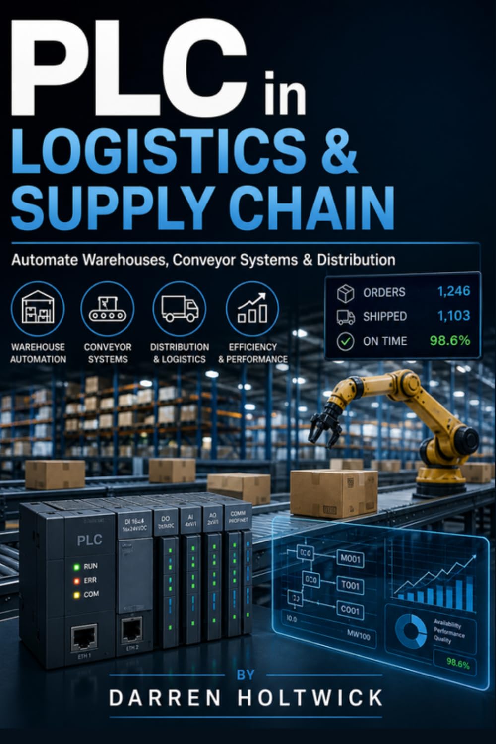 PLC in Logistics & Supply Chain: Automate Warehouses, Conveyor Systems & Distribution