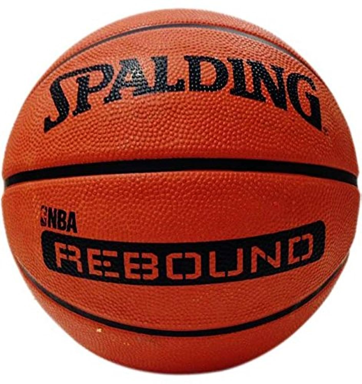 NBA Rebound Basketball - Size-7 (Pack of 1, Orange, Black)