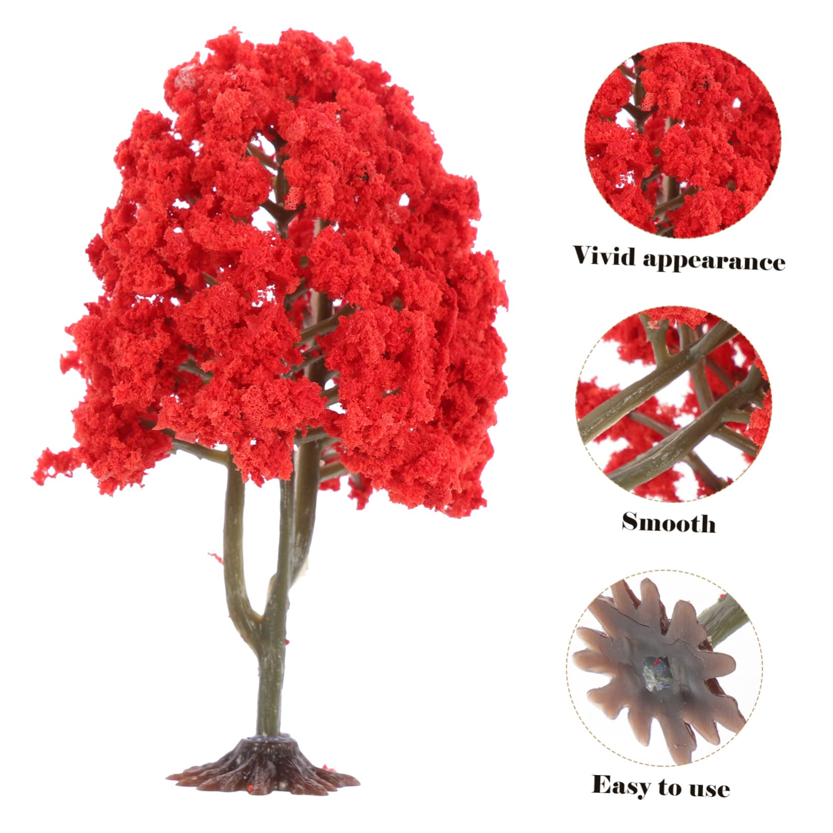 Alipis 40piezas Mini Árboles De Paisaje Artificiales para Dioramas y De Arena Decoración De y Proyectos De Manualidades